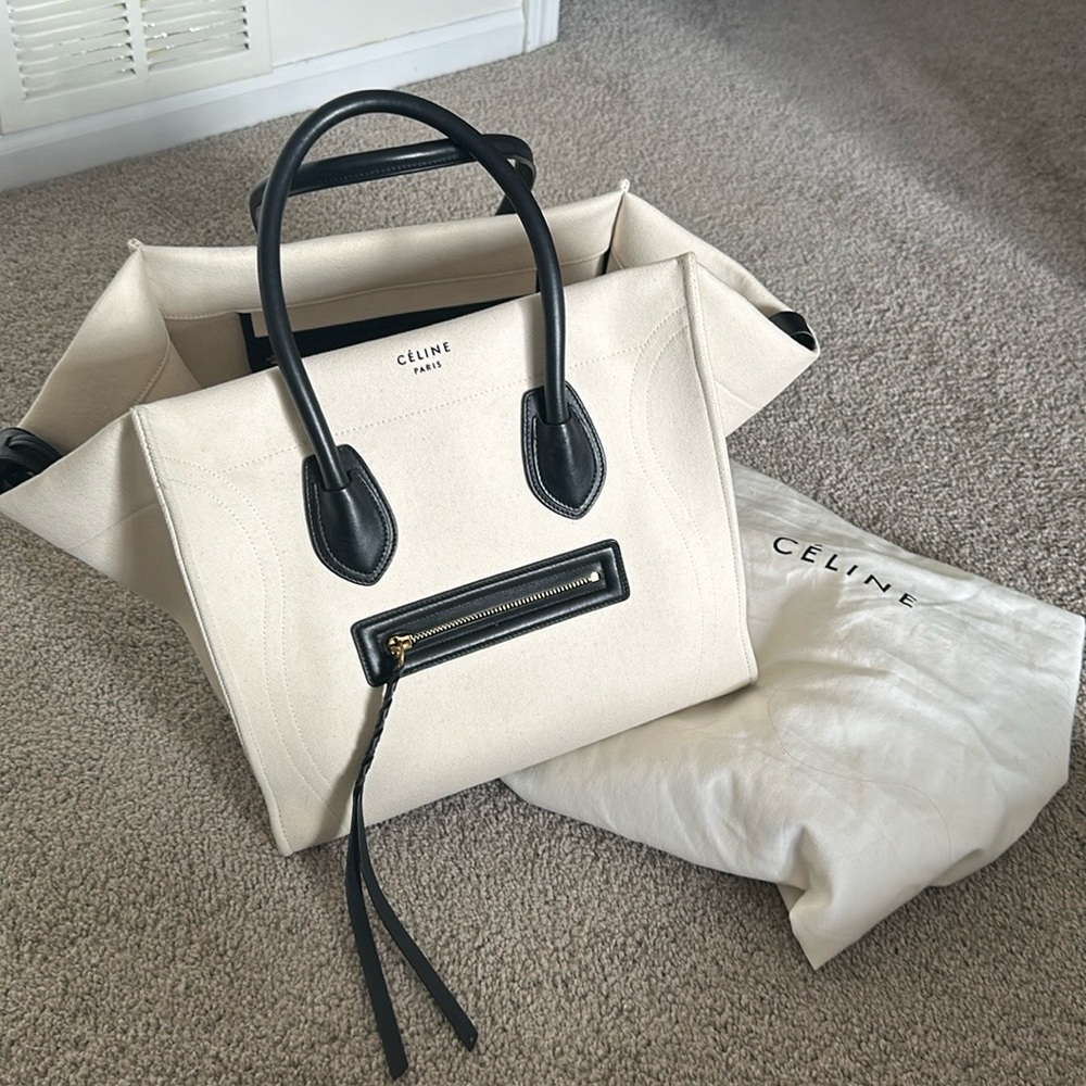 Celine Canvas Phantom Bag